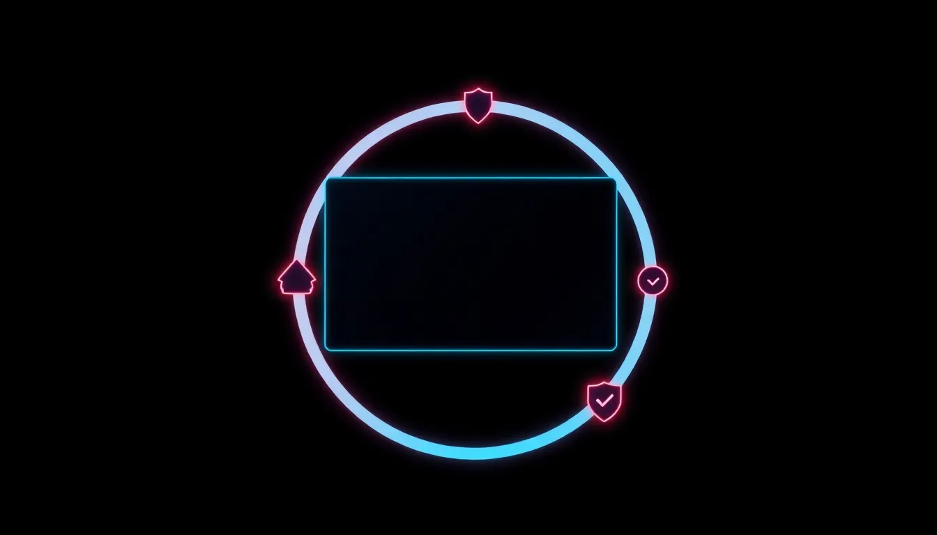 A glowing loop around a terminal window symbolizes the autonomous agent loop behind Claude Code's /goal command
