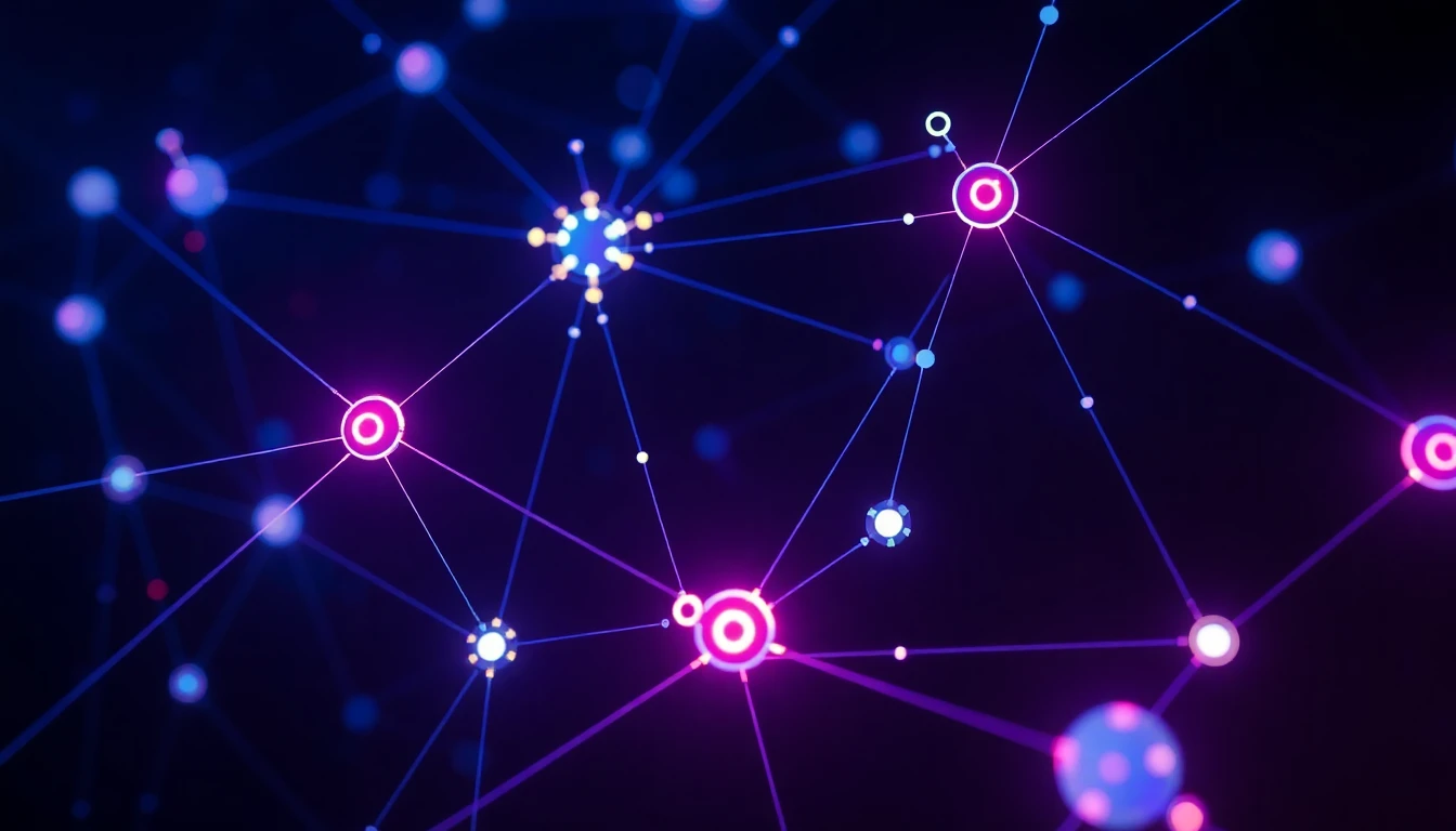 Parallele KI-Agenten arbeiten gleichzeitig an verschiedenen Git Worktrees – visualisiert als leuchtende Netzwerkknoten